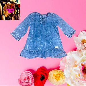 7 for all Mankind Baby Girl Denim Dress!🌸